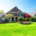 House,In,Suburb,In,North,America.,Luxury,Houses,With,Nice
